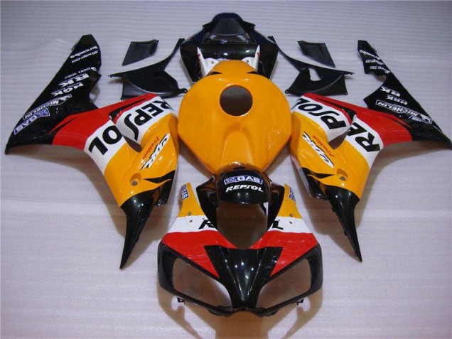 Cheapest 2004-2005 Orange Black Repsol Honda CBR1000RR Motorcycle Fairings Kits