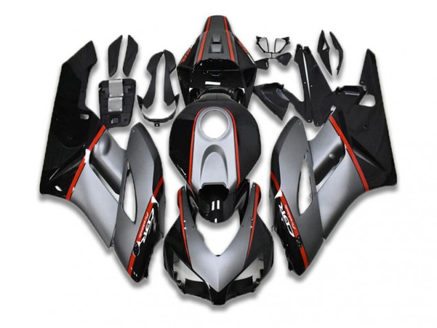 Cheapest 2004-2005 Black Grey Red Honda CBR1000RR Motorcycle Replacement Fairings