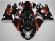 Cheapest 2004-2005 Orange Black Suzuki GSXR 600/750 Motor Bike Fairings