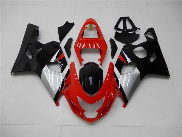 Cheapest 2004-2005 Red Black Suzuki GSXR 600/750 Motorbike Fairing Kits