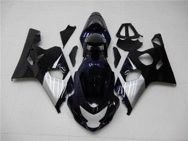 Cheapest 2004-2005 Blue Silver Suzuki GSXR 600/750 Replacement Fairings