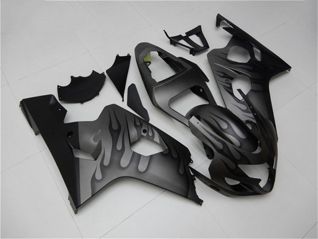 Cheapest 2004-2005 Black Grey Suzuki GSXR 600/750 Motorcylce Fairings