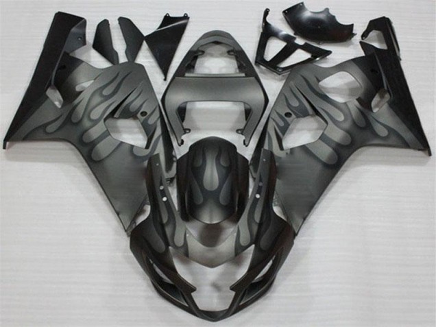 Cheapest 2004-2005 Black Grey Suzuki GSXR 600/750 Motorcylce Fairings