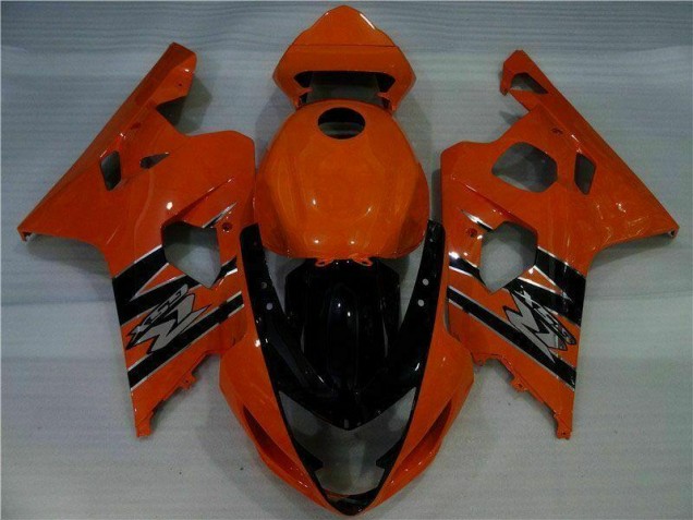 Cheapest 2004-2005 Orange Black Suzuki GSXR 600/750 Motorcycle Fairings Kits