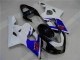 Cheapest 2004-2005 Blue White Suzuki GSXR 600/750 Motorcycle Replacement Fairings