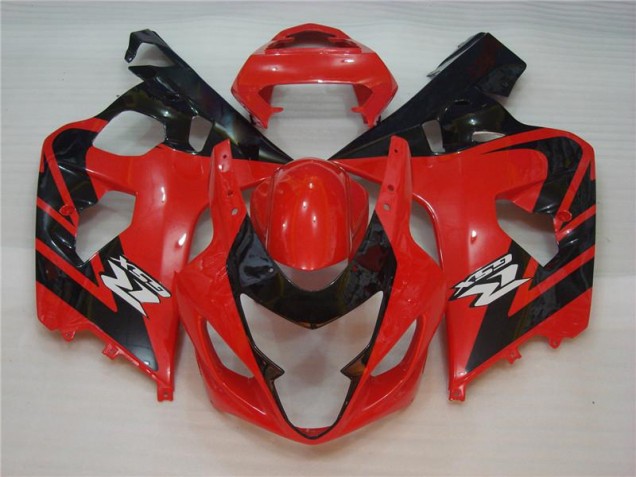 Cheapest 2004-2005 Red Black Suzuki GSXR 600/750 Motor Fairings