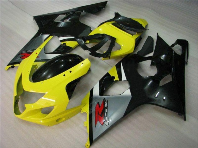 Cheapest 2004-2005 Yellow Black Suzuki GSXR 600/750 Motorbike Fairing