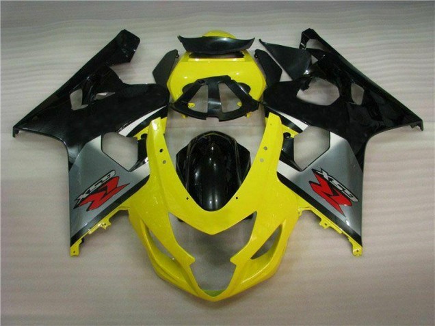 Cheapest 2004-2005 Yellow Black Suzuki GSXR 600/750 Motorbike Fairing