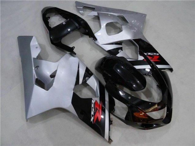 Cheapest 2004-2005 Black Silver Suzuki GSXR 600/750 Motorcycle Fairing Kit Cheapest 2004-2005 Black Silver Suzuki GSXR 600/750 Motorcycle Fairing Kit
