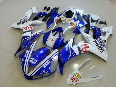 Cheapest 2004-2006 Blue White Red Yamaha YZF R1 Motorcycle Fairings Kits
