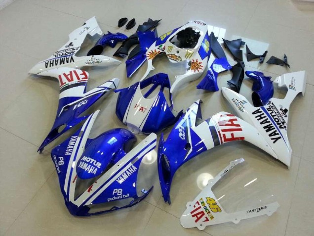 Cheapest 2004-2006 Blue White Red Yamaha YZF R1 Motorcycle Fairings Kits