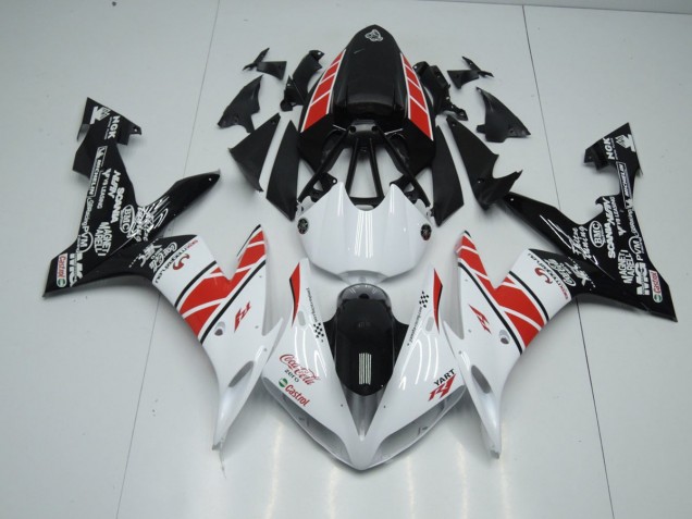 Cheapest 2004-2006 White Black Stickers Yamaha YZF R1 Motorbike Fairing