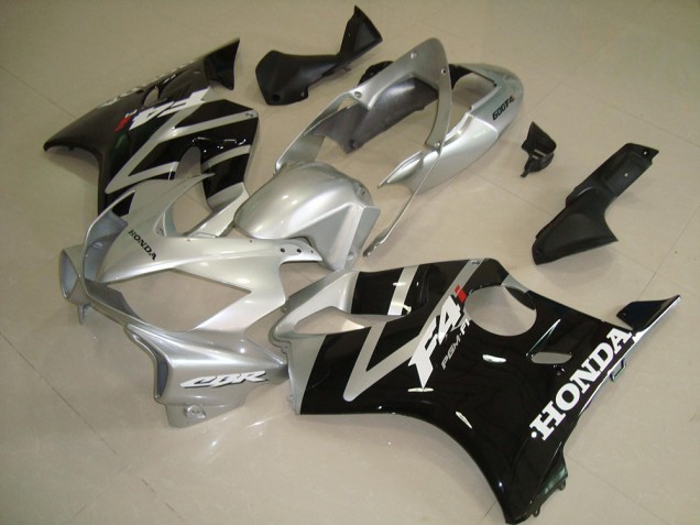 Cheapest 2004-2007 Black Silver Honda CBR600 F4i Motorcycle Fairing Cheapest 2004-2007 Black Silver Honda CBR600 F4i Motorcycle Fairing