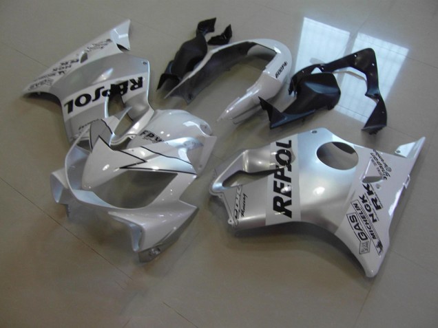 Cheapest 2004-2007 White Repsol Honda CBR600 F4i Motorcylce Fairings
