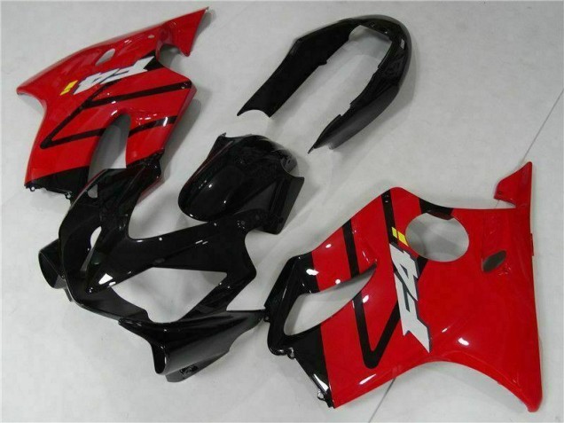 Cheapest 2004-2007 Red Black Honda CBR600 F4i Moto Fairings
