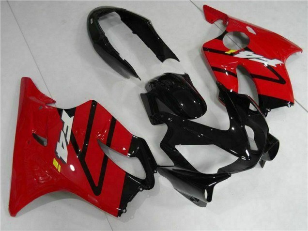 Cheapest 2004-2007 Red Black Honda CBR600 F4i Moto Fairings