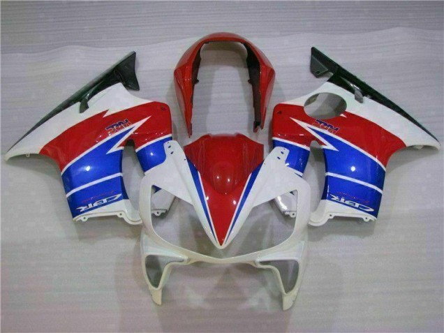 Cheapest 2004-2007 White Red Honda CBR600 F4i Motorcyle Fairings
