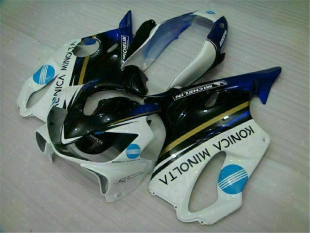 Cheapest 2004-2007 White Black Honda CBR600 F4i Replacement Fairings