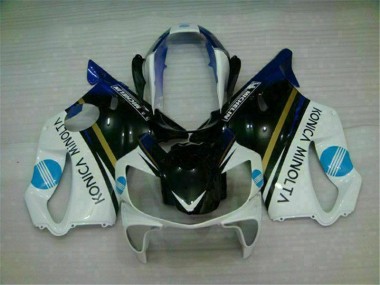 Cheapest 2004-2007 White Black Honda CBR600 F4i Replacement Fairings