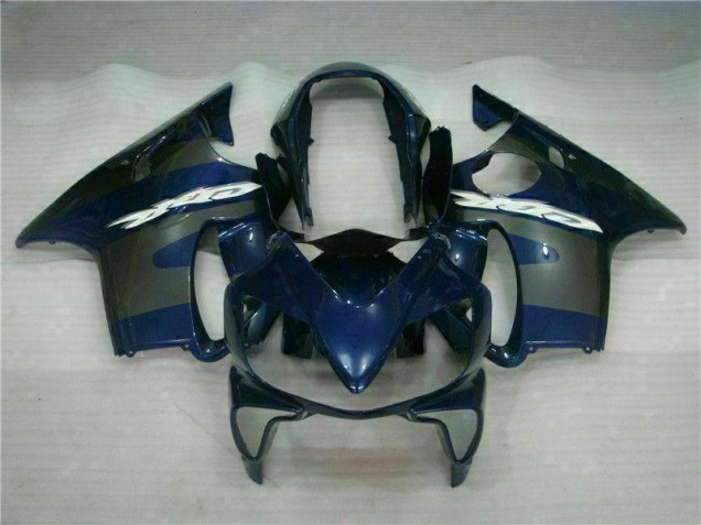 Cheapest 2004-2007 Blue Silver Honda CBR600 F4i Motorcycle Fairings Kit