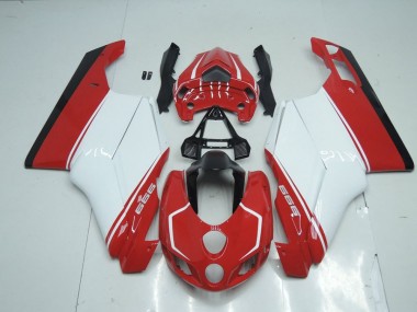 Cheapest 2005-2006 Red White Red Ducati 749 999 Replacement Motorcycle Fairings