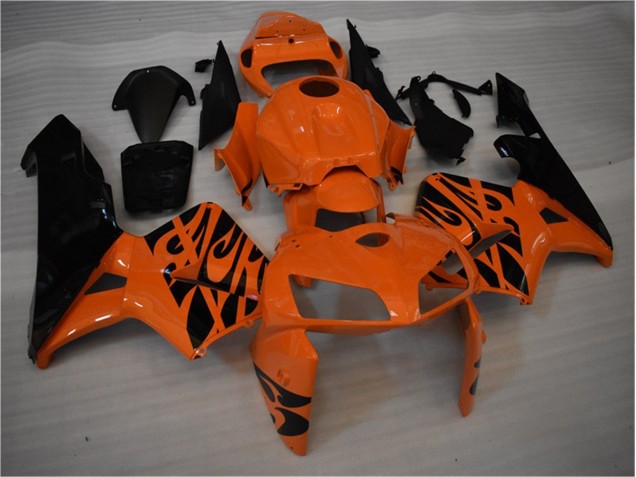 Cheapest 2005-2006 Orange Black Honda CBR600RR Motorbike Fairing