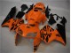 Cheapest 2005-2006 Orange Black Honda CBR600RR Motorbike Fairing