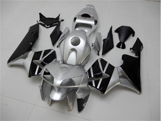 Cheapest 2005-2006 Silver Black Honda CBR600RR Motor Bike Fairings
