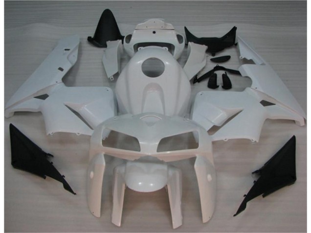 Cheapest 2005-2006 White Honda CBR600RR Bike Fairing Kit Cheapest 2005-2006 White Honda CBR600RR Bike Fairing Kit