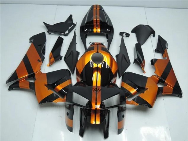 Cheapest 2005-2006 Orange Black Honda CBR600RR Motorcycle Fairing Kits