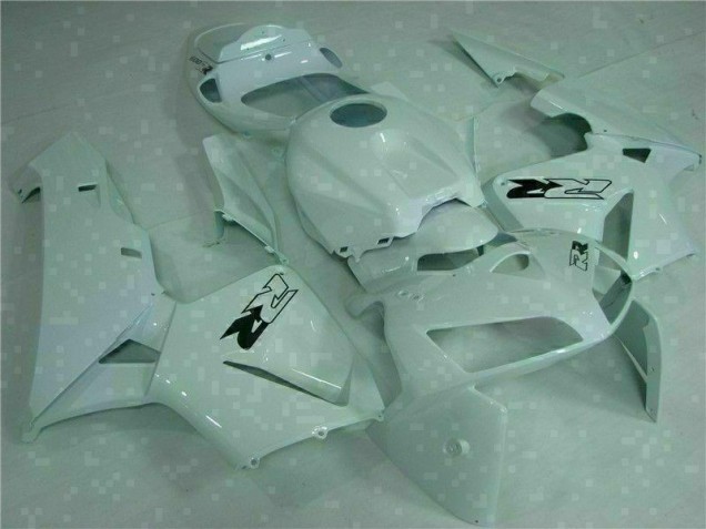 Cheapest 2005-2006 White Honda CBR600RR Replacement Motorcycle Fairings