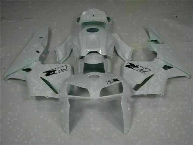 Cheapest 2005-2006 White Honda CBR600RR Replacement Motorcycle Fairings
