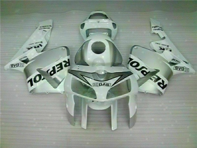Cheapest 2005-2006 White Repsol Honda CBR600RR Motorbike Fairing Kits