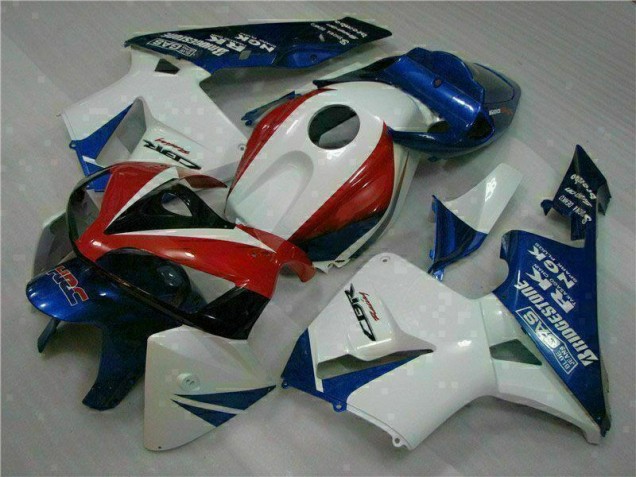 Cheapest 2005-2006 White Blue Honda CBR600RR Moto Fairings Cheapest 2005-2006 White Blue Honda CBR600RR Moto Fairings