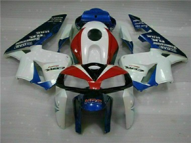 Cheapest 2005-2006 White Blue Honda CBR600RR Moto Fairings
