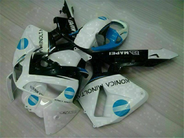 Cheapest 2005-2006 White Blue Honda CBR600RR Motorcyle Fairings