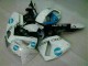 Cheapest 2005-2006 White Blue Honda CBR600RR Motorcyle Fairings