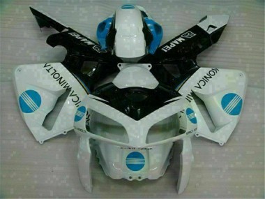 Cheapest 2005-2006 White Blue Honda CBR600RR Motorcyle Fairings