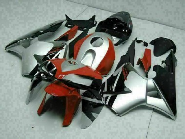 Cheapest 2005-2006 Black Silver Red Honda CBR600RR Motorcycle Fairings