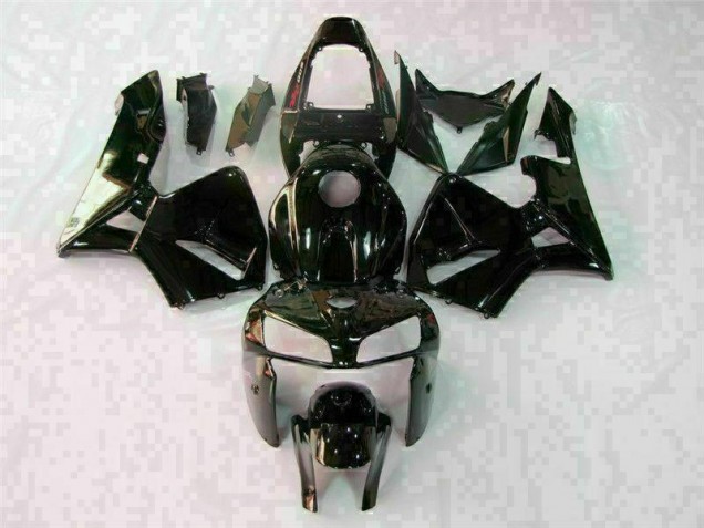 Cheapest 2005-2006 Glossy Black Honda CBR600RR Bike Fairing