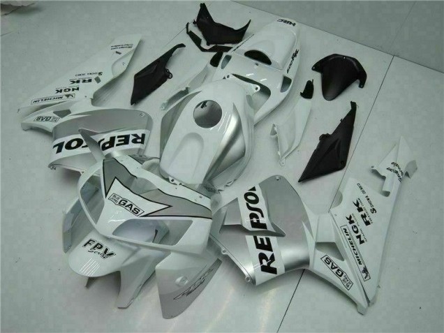 Cheapest 2005-2006 White Repsol Honda CBR600RR Bike Fairings & Bodywork