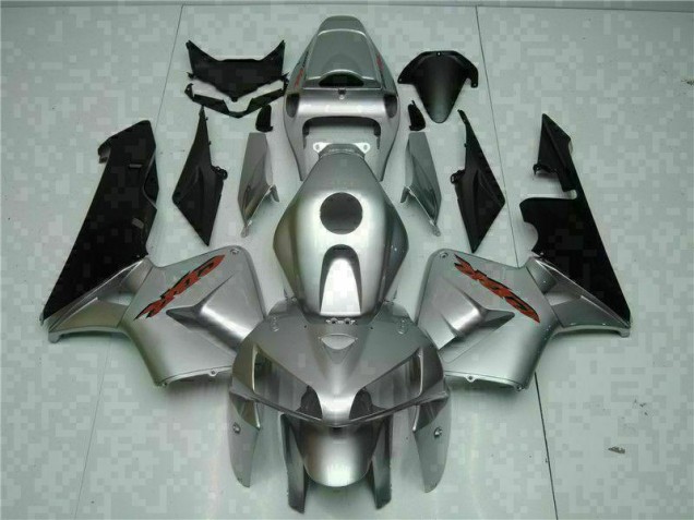 Cheapest 2005-2006 Silver Honda CBR600RR Bike Fairing Kit Cheapest 2005-2006 Silver Honda CBR600RR Bike Fairing Kit