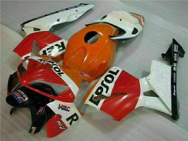 Cheapest 2005-2006 Orange Black Repsol Honda CBR600RR Motorcycle Bodywork
