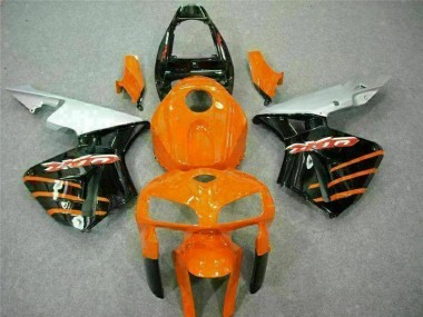 Cheapest 2005-2006 Black Orange Honda CBR600RR Motorcycle Replacement Fairings