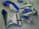 Cheapest 2005-2006 White Blue Honda CBR600RR Motorcycle Fairing Kits