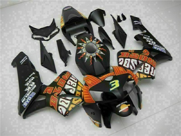 Cheapest 2005-2006 Black Honda CBR600RR Motorbike Fairing