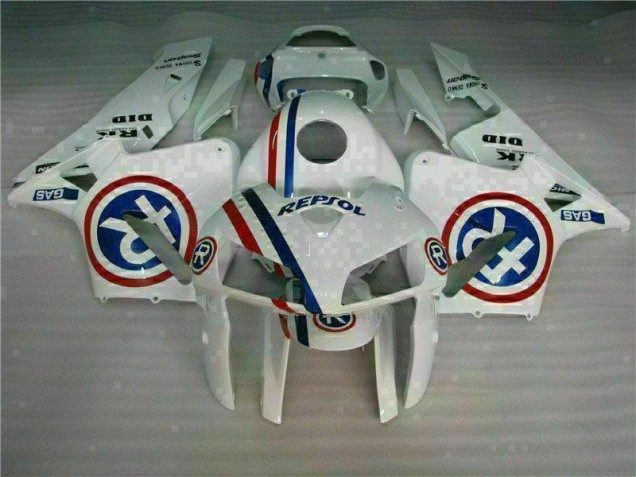 Cheapest 2005-2006 White Honda CBR600RR Bike Fairings