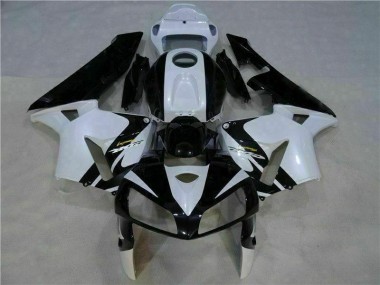 Cheapest 2005-2006 White Black Honda CBR600RR Motorbike Fairing