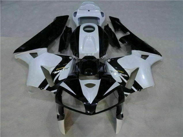 Cheapest 2005-2006 White Black Honda CBR600RR Motorbike Fairing