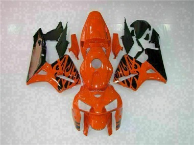 Cheapest 2005-2006 Orange Honda CBR600RR Motor Fairings